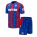 Echipament fotbal Crystal Palace Adam Wharton #20 Tricou Acasa 2024-25 pentru copii maneca scurta (+ Pantaloni scurti)